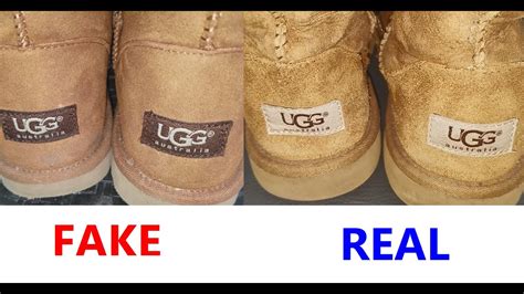 how to tell if cgg shoes are fake|are ugg slippers real or fake.